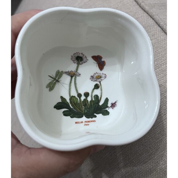 Botanic Garden Portmeirion Scalloped Ramekin Fine Porcelain Vintage - Picture 1 of 6